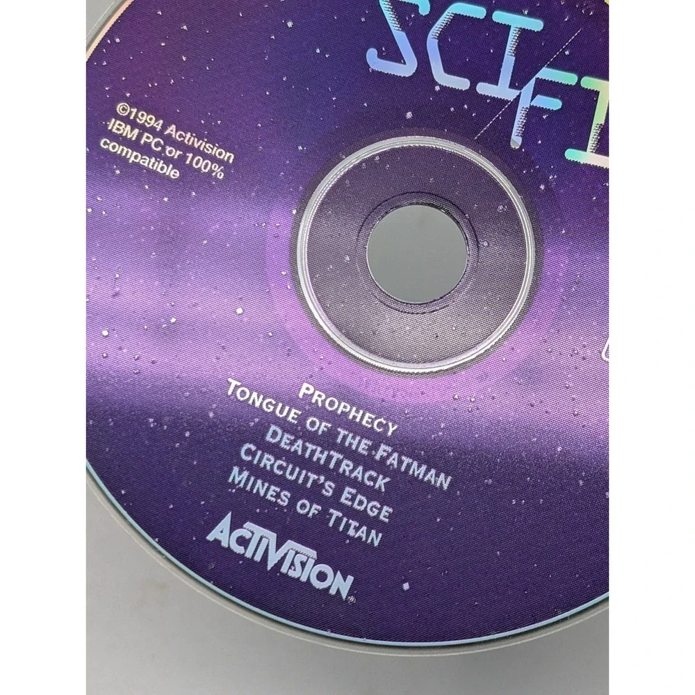 Sci-Fi Power Hits PC Game CD-ROM Activision Prophecy Tongue of The Fatman & More